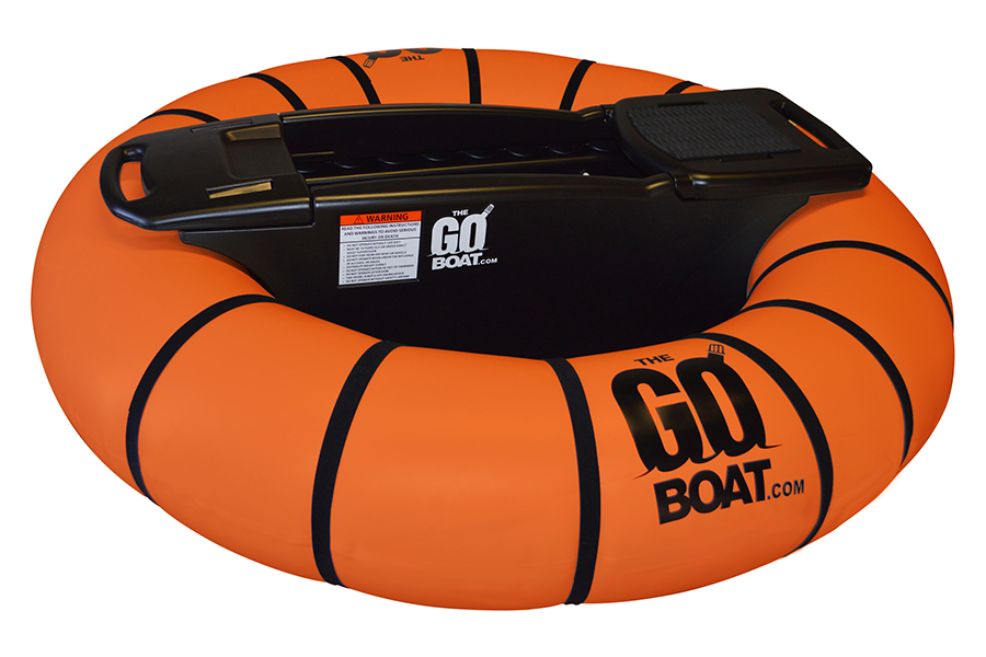 orange goboat bumper boat