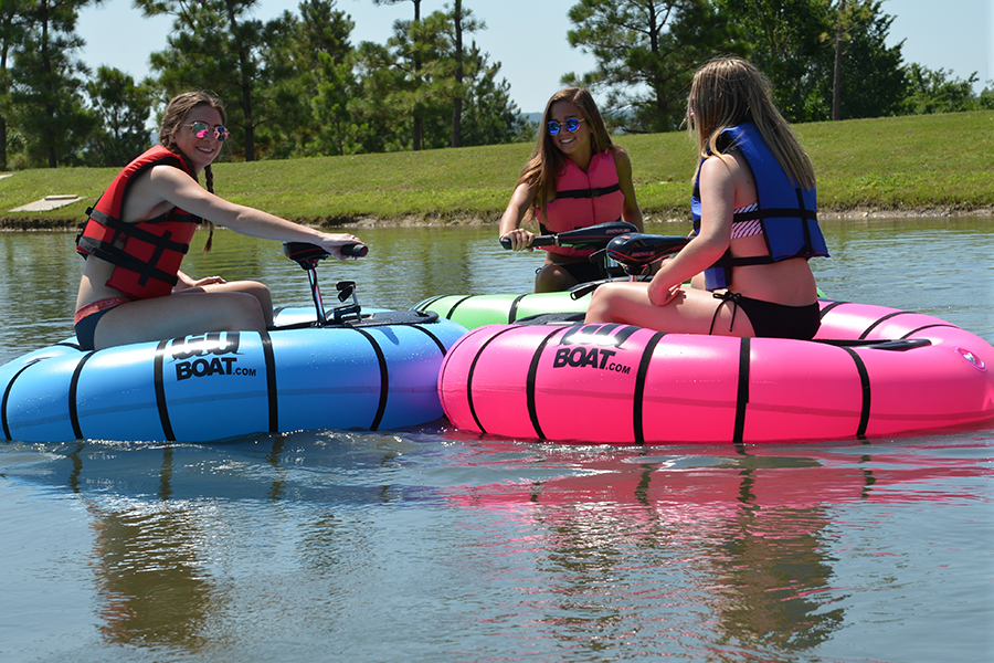 ride on the goboat motorized bumper boat