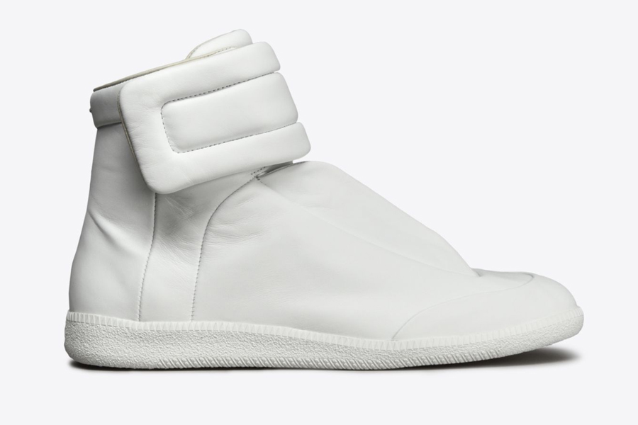 calvin klein white boots mens