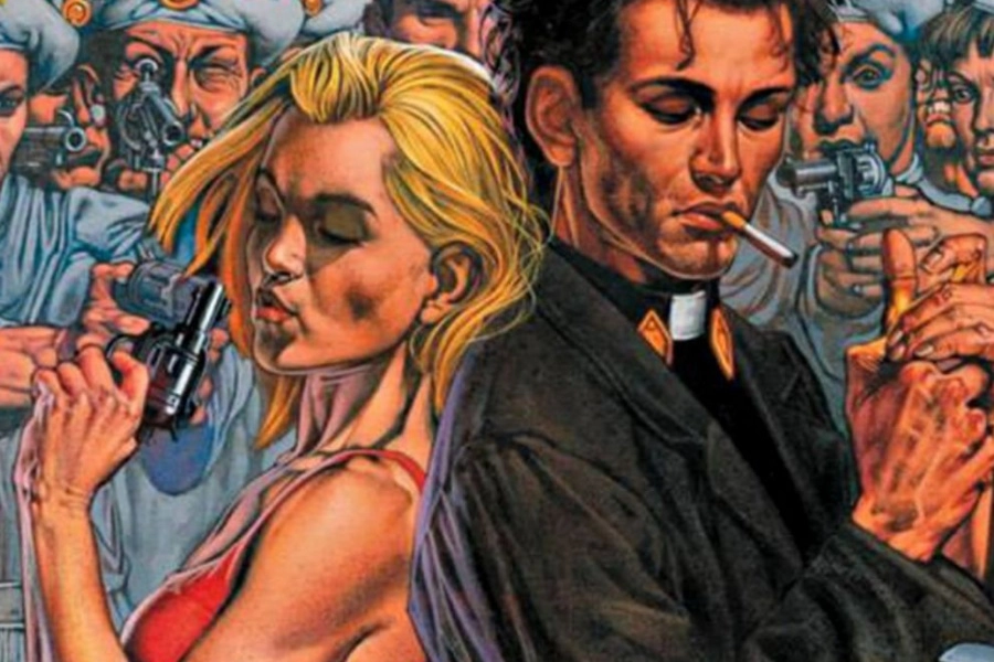 preacher comic book art