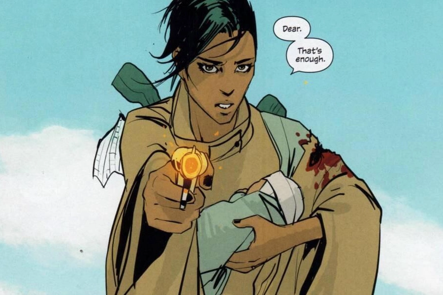 saga comic book art