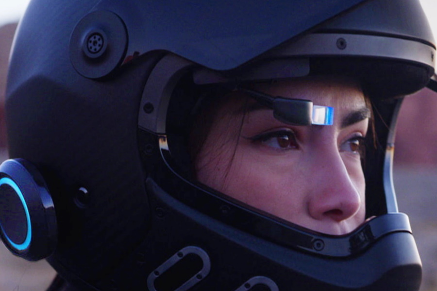 shoei hud helmet