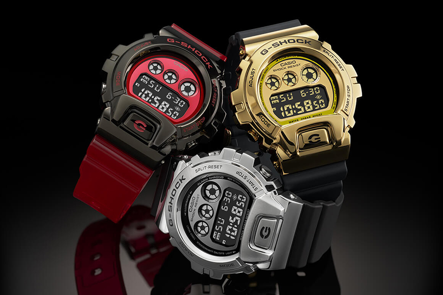 G SHock GM6900 varies in color