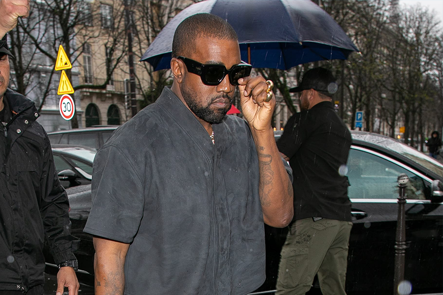 Kanye West wears unreleased Adidas Yeezy 451 sneakers