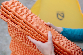 how to fold nemo ultralight sleeping pad
