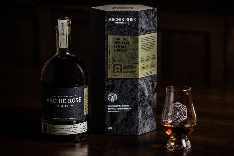 Archie Rose Sandigo Heritage Rye Malt Whisky