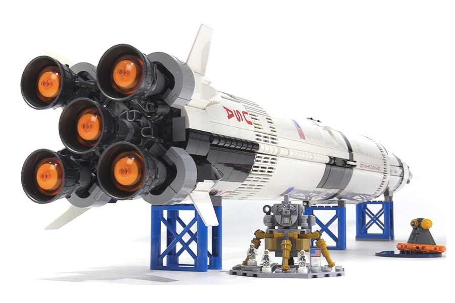 Best Lego Sets For Adults - LEGO Ideas NASA Apollo Saturn V 21309
