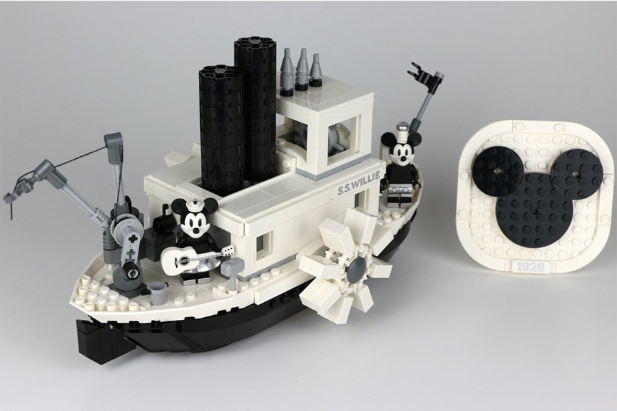 Best Lego Sets For Adults - LEGO Ideas Steamboat Willie 21317