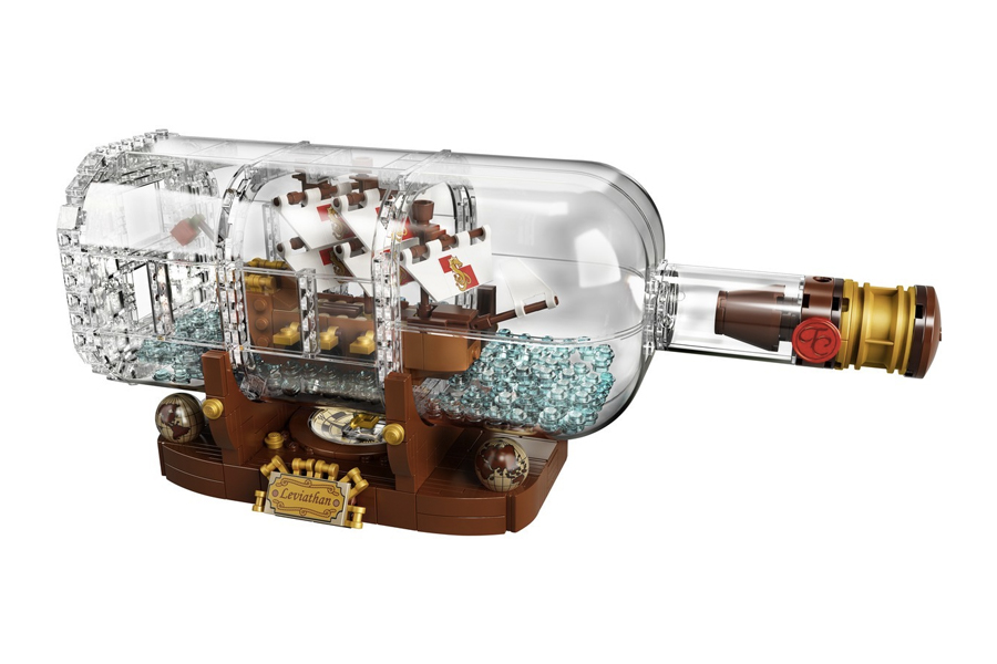 Best Lego Sets For Adults - Lego Ideas Ship in a Bottle 21313