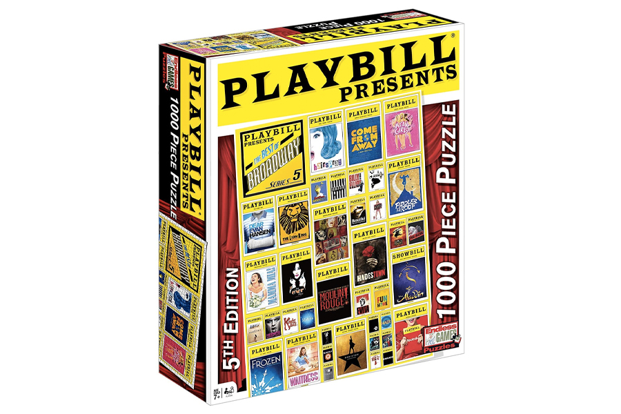 Best Puzzles for Adults - Playbill Cover