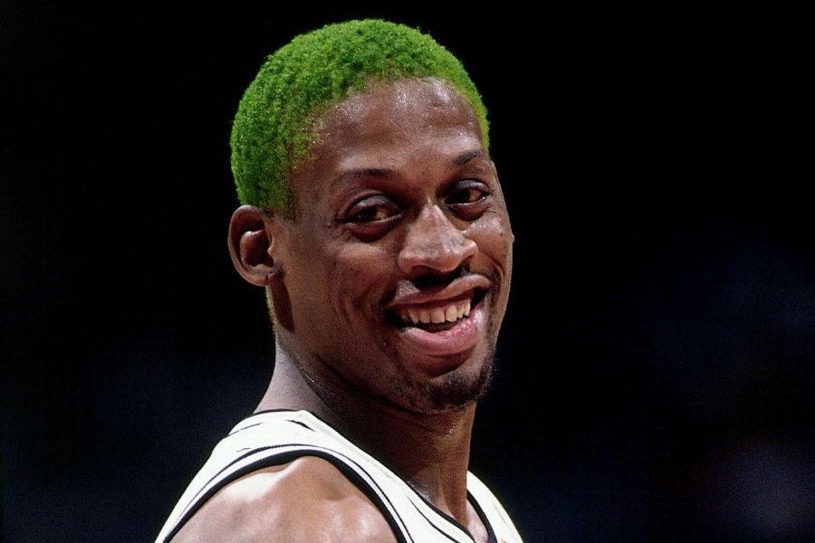 Dennis Rodman's 8 Most Outrageous Hairstyles Ranked