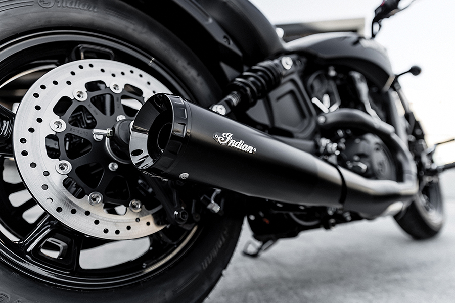 Indian Scout Bobber Sixty wheel