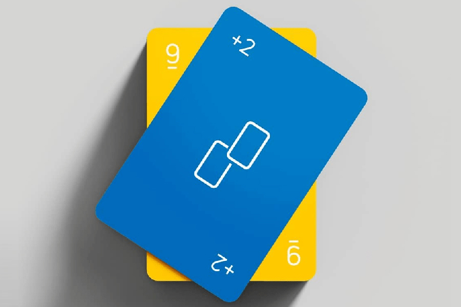 UNO Minimalistia game card design