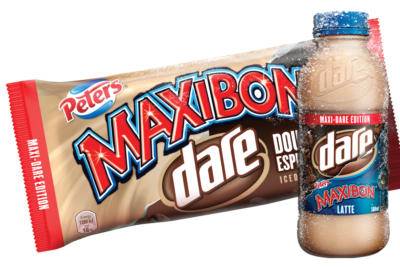 Maxibon x Dare Iconic Ice Cream/Iced Coffee Collaboration
