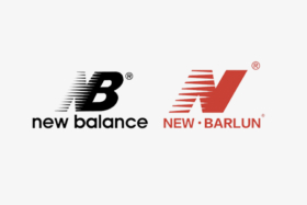 New Balance and New Barlun logos