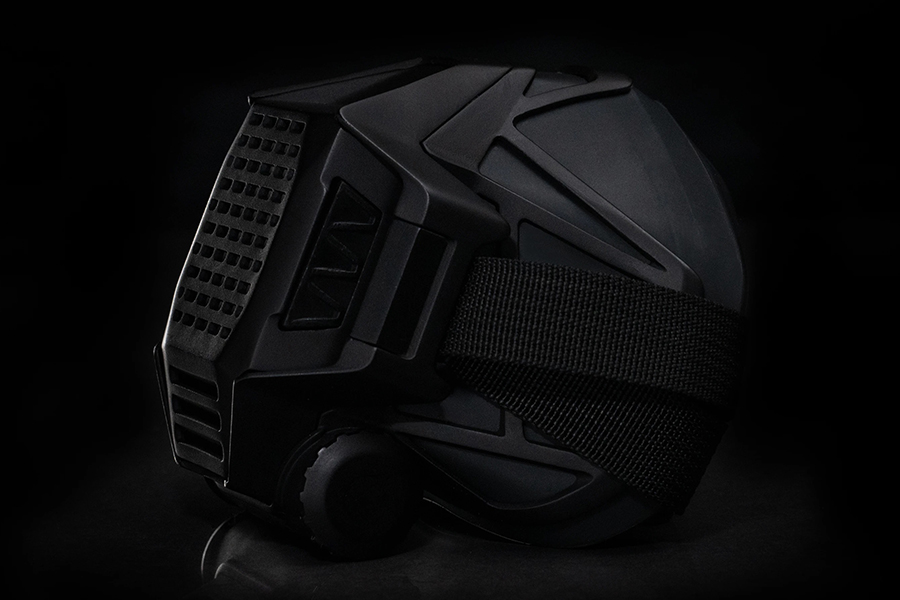 Project Black’s TR2 Tactical Respirator side view