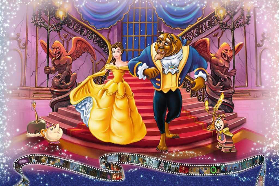 Largest Jigsaw Puzzle beauty and the beast