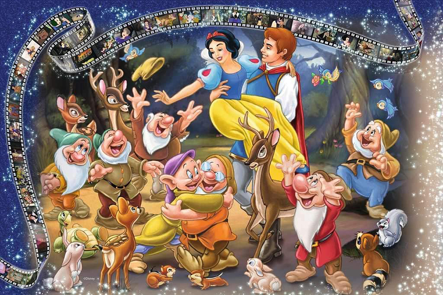 Largest Jigsaw Puzzle Snow white and the seven dwarf