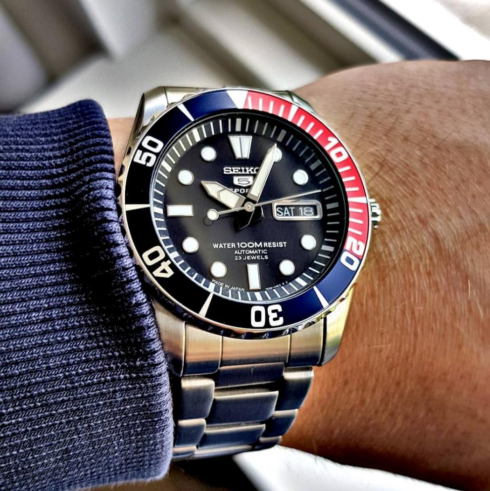 seiko pepsi bezel