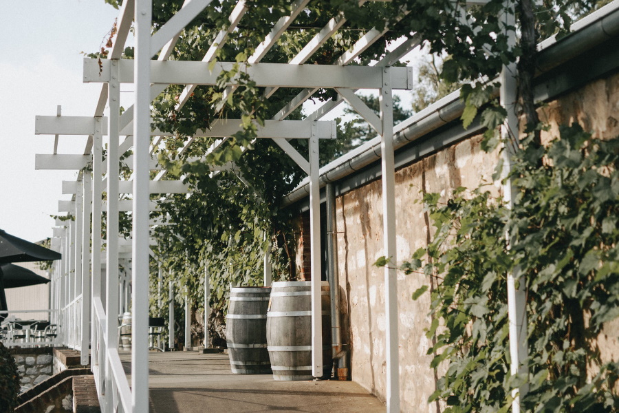 Exterior view of Saltram winery