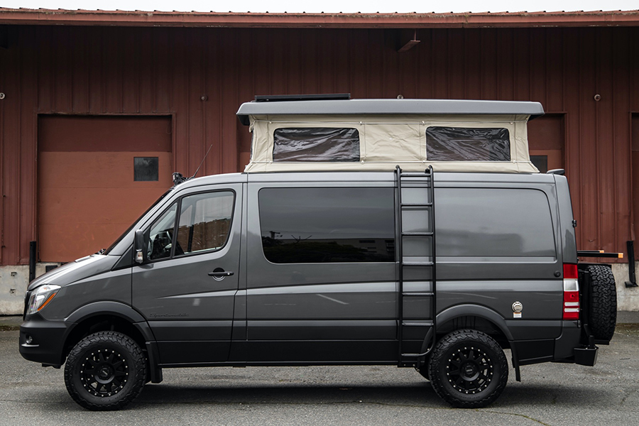 Mercedes-Benz Sprinter Camper Van side view