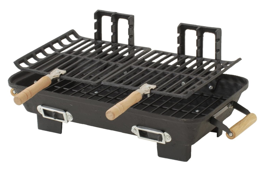 Marsh Allen Cast Iron Charcoal Grill