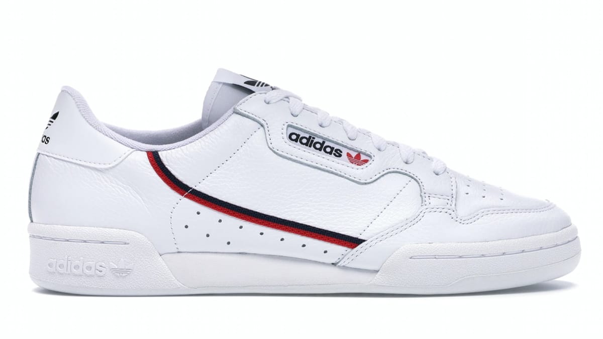 Best white sneakers for men adidas continental 80