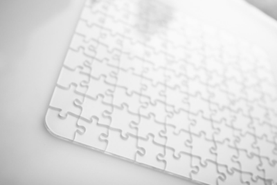 This Clear Glass Jigsaw Puzzle is Near Impossible