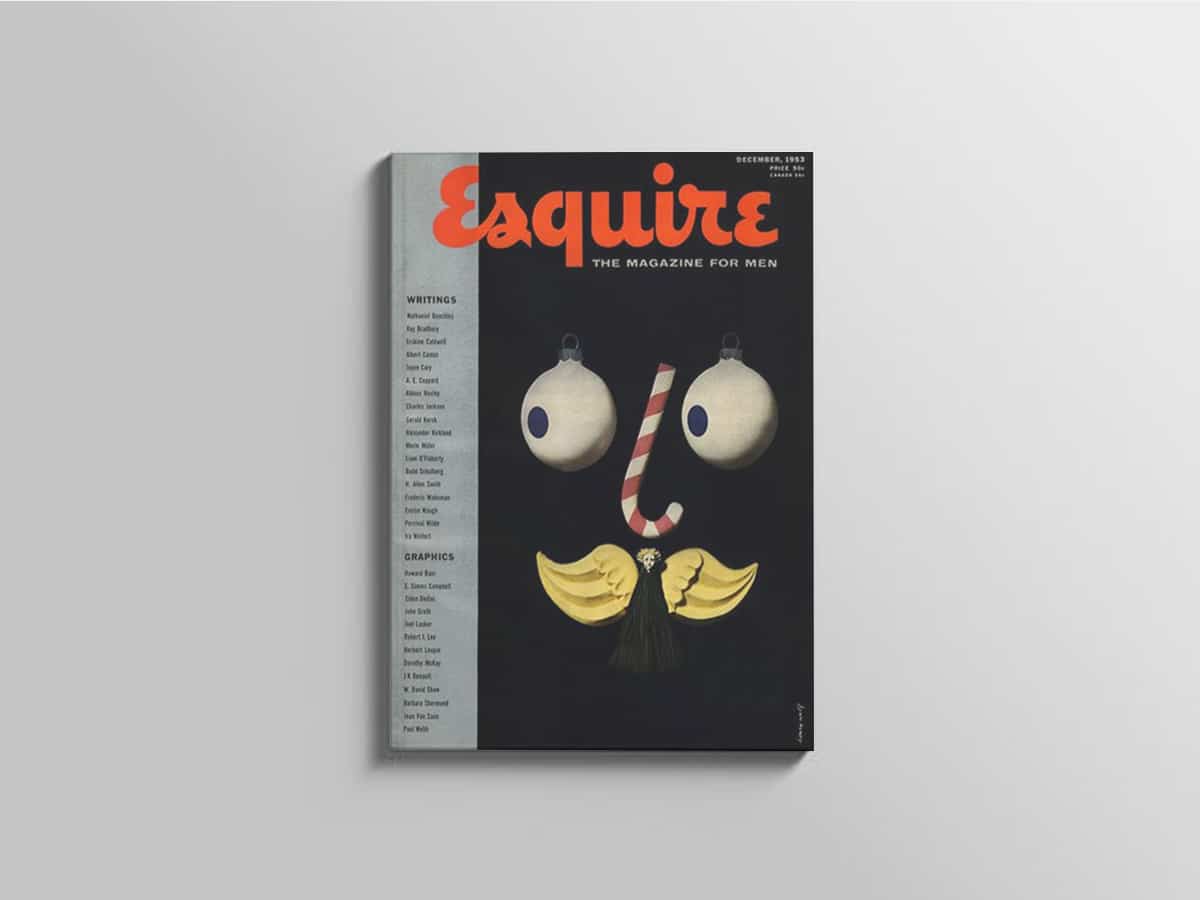 'Esquire' December 1953 | Image: Esquire
