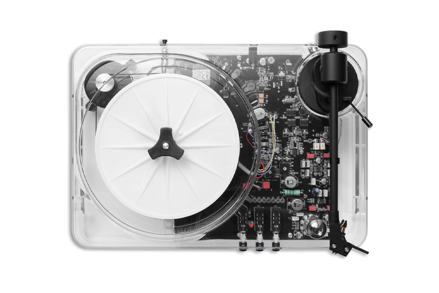 Gearbox Transparent Turntable