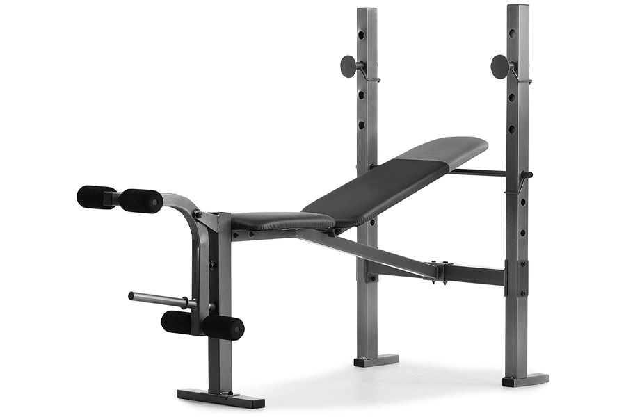 Gold's Gym XR 6.1 Weight Bench with 4-Roll Leg Developer