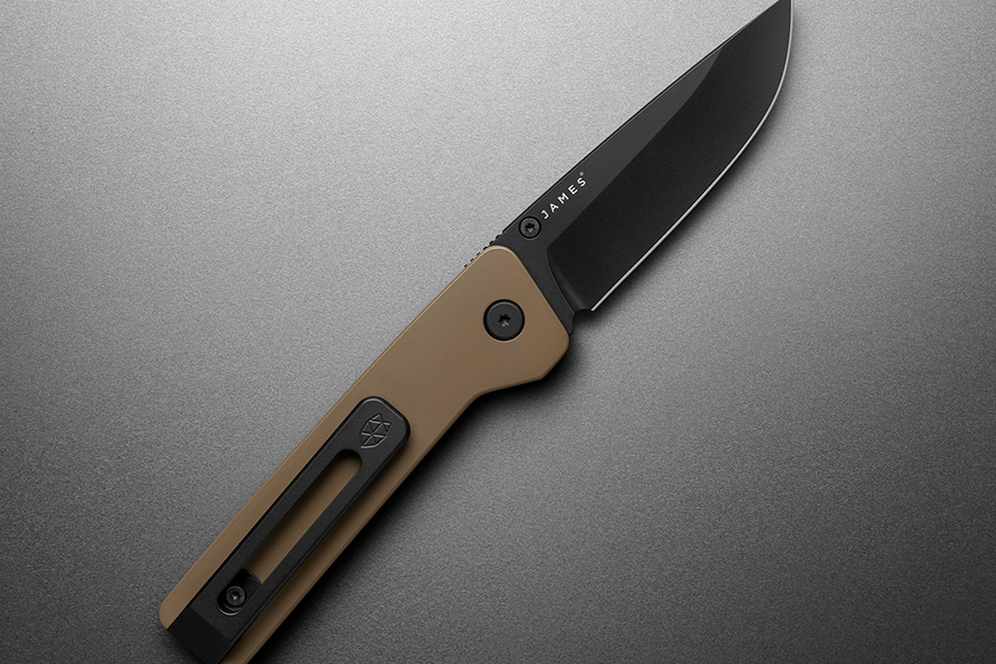 James Brand Cerakote Clovis pocket Knife