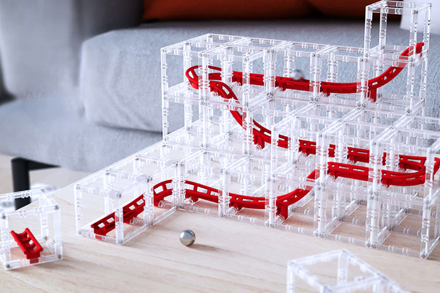 Build Your Dream Marble Run with Magnetcubes Man of Many