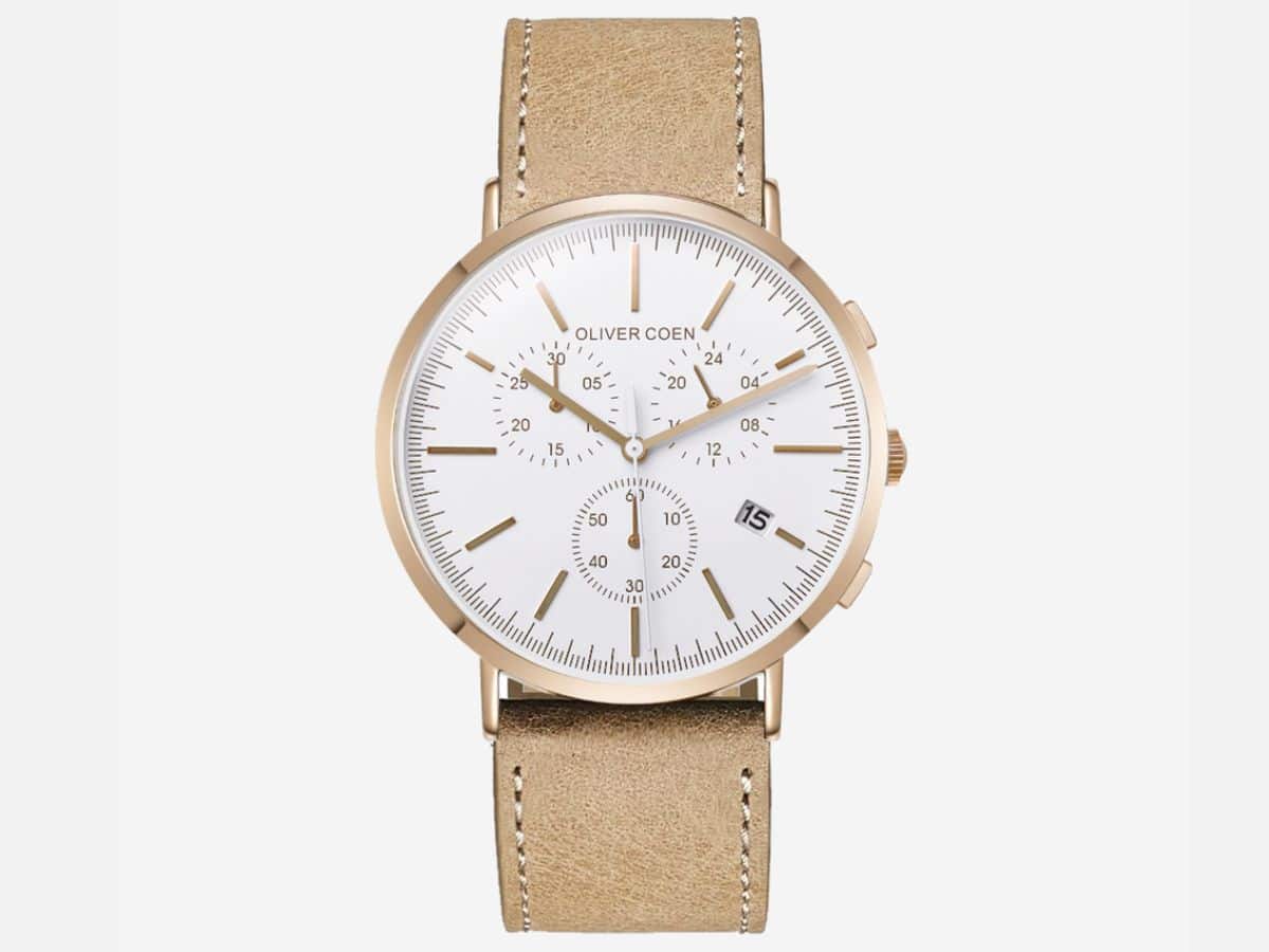 Offwhite strap Oliver watch
