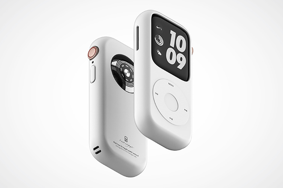 Pod Case for Apple Watch side view