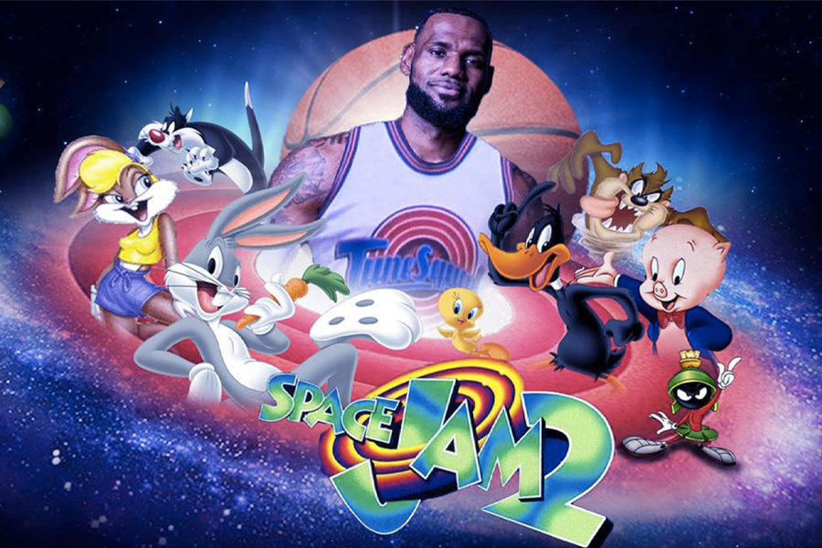 Space Jam A New Legacy Title Logo And Release Date Revealed By Lebron James Man Of Many