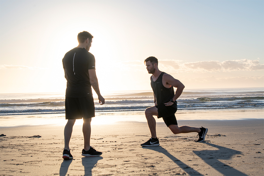 Workout like Chris Hemsworth with Centr trainer Luke Zocchi and celebrity chef Dan Churchill 3