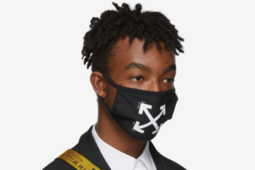 off white face mask