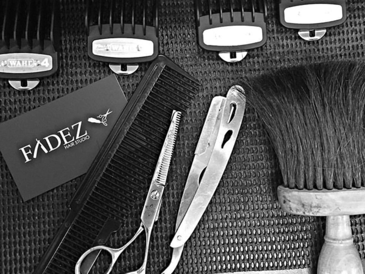 Barber's tools at Fadez