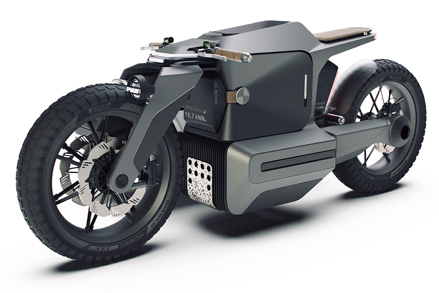 Adventure e-Motorcycle Concept Combines BMW and ESMC | Man of Many