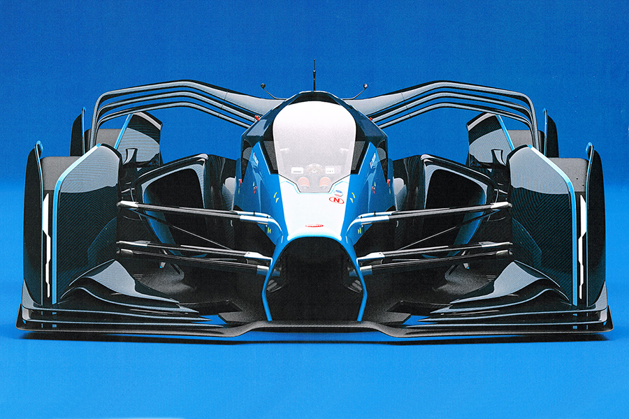 Bugatti Interns F1 front view