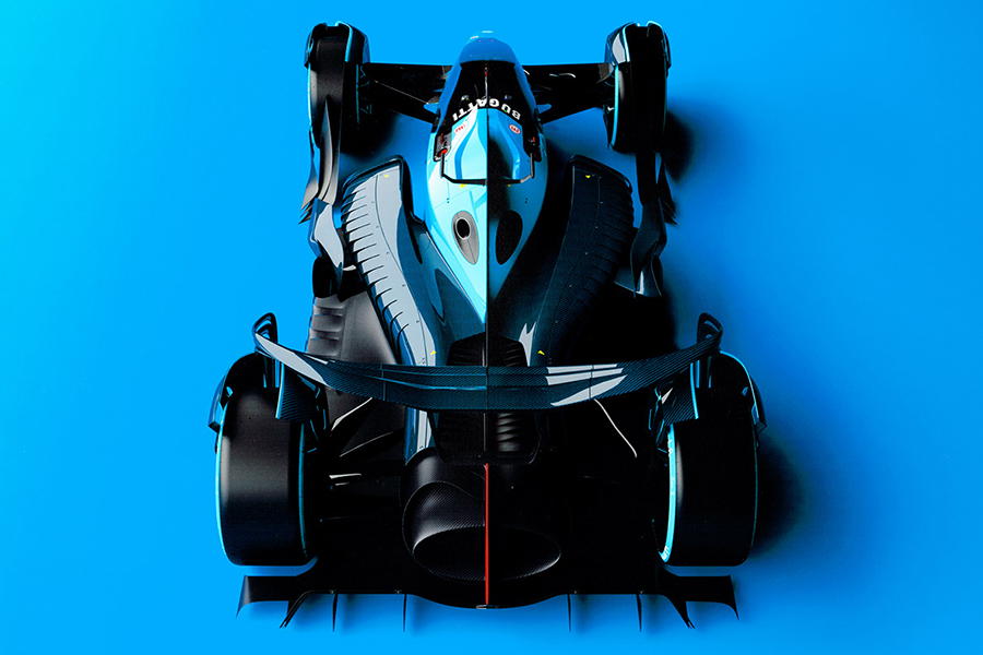 Bugatti Interns F1 back view