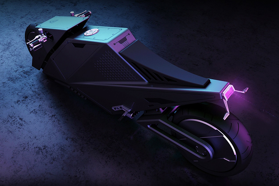 Hyper Cyber Concept bike