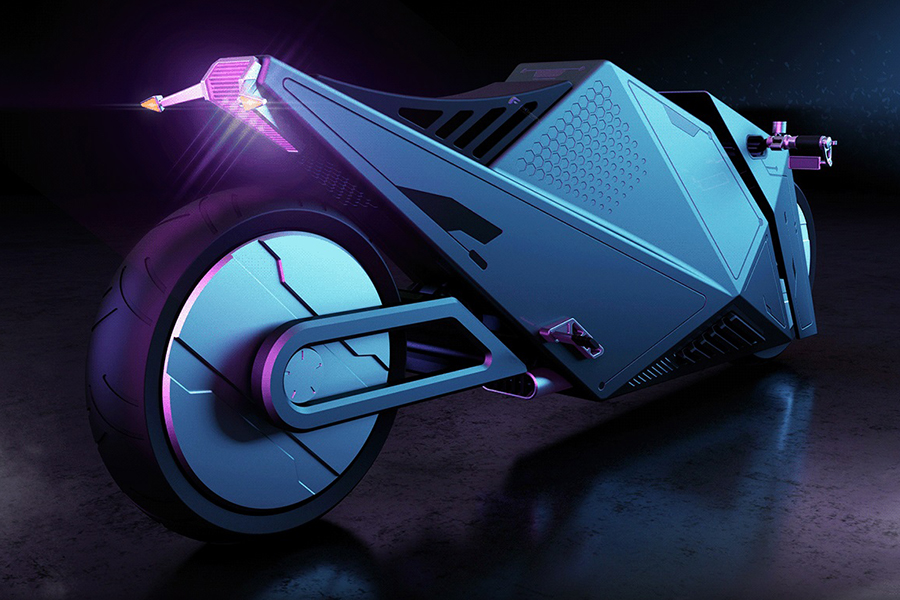 Hyper Cyber Concept wheel bike