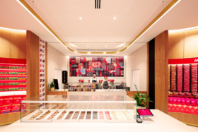 Interior of KitKat Chocolatory