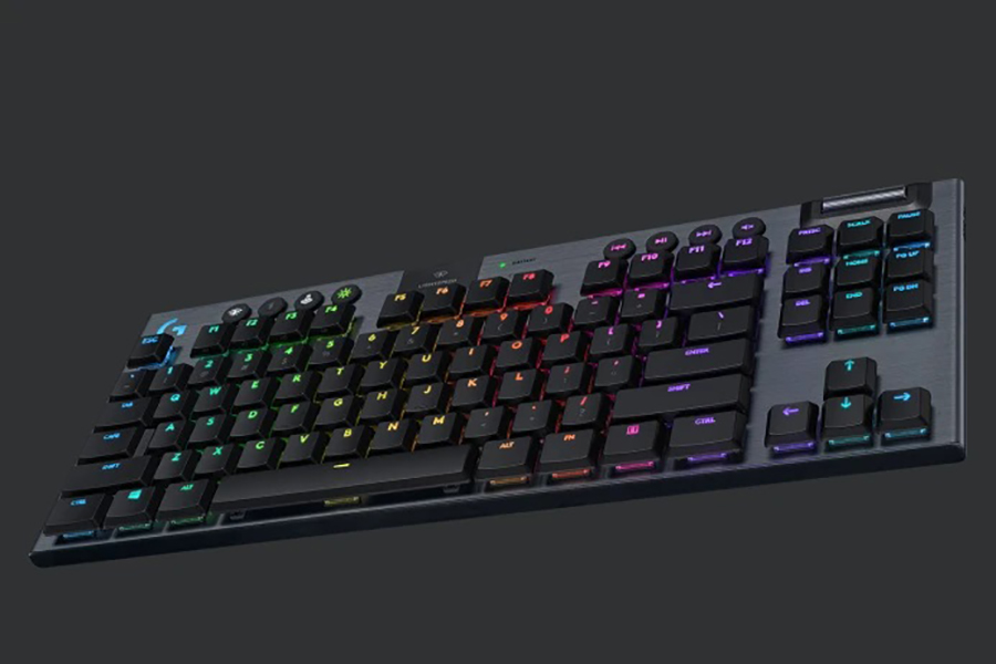 Logitech G915 TKL side view