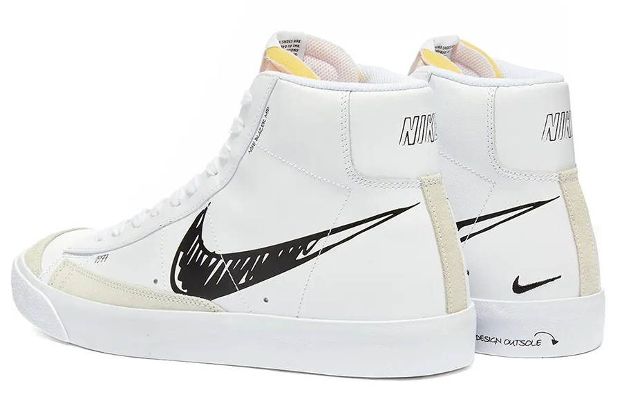 nike blazer scribble