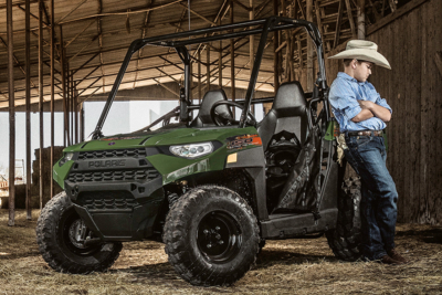 Polaris Ranger Youth Side-By-Side ATV Lets Kids Play Big