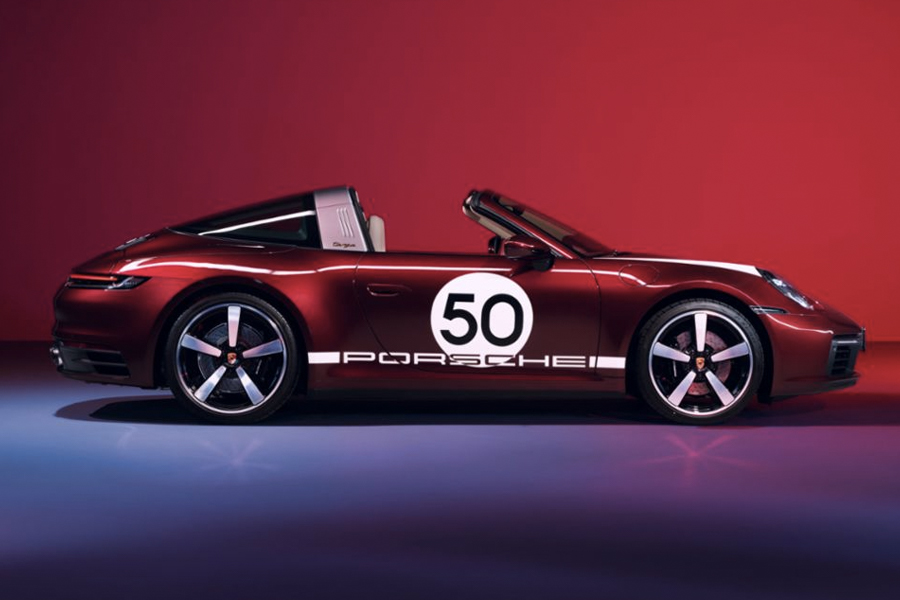 Porsche 911 Targa 4S Gets a Heritage Design Edition