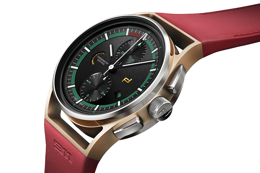 Porsche Design builds the perfect watch for the 911 Targa 4S side view